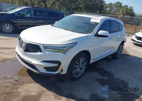 2019 Acura Rdx Technology Package из США, поврежденный, VIN 5J8TC2H54KL027141